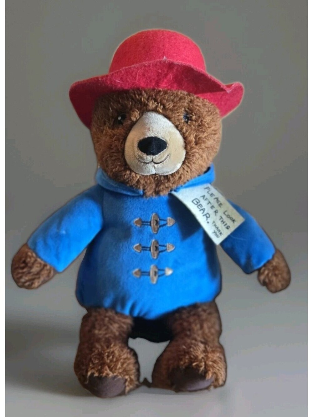 KOHLS Cares English Bear Plush Stuffed Animal Doll Soft 12" RARE USA Seller